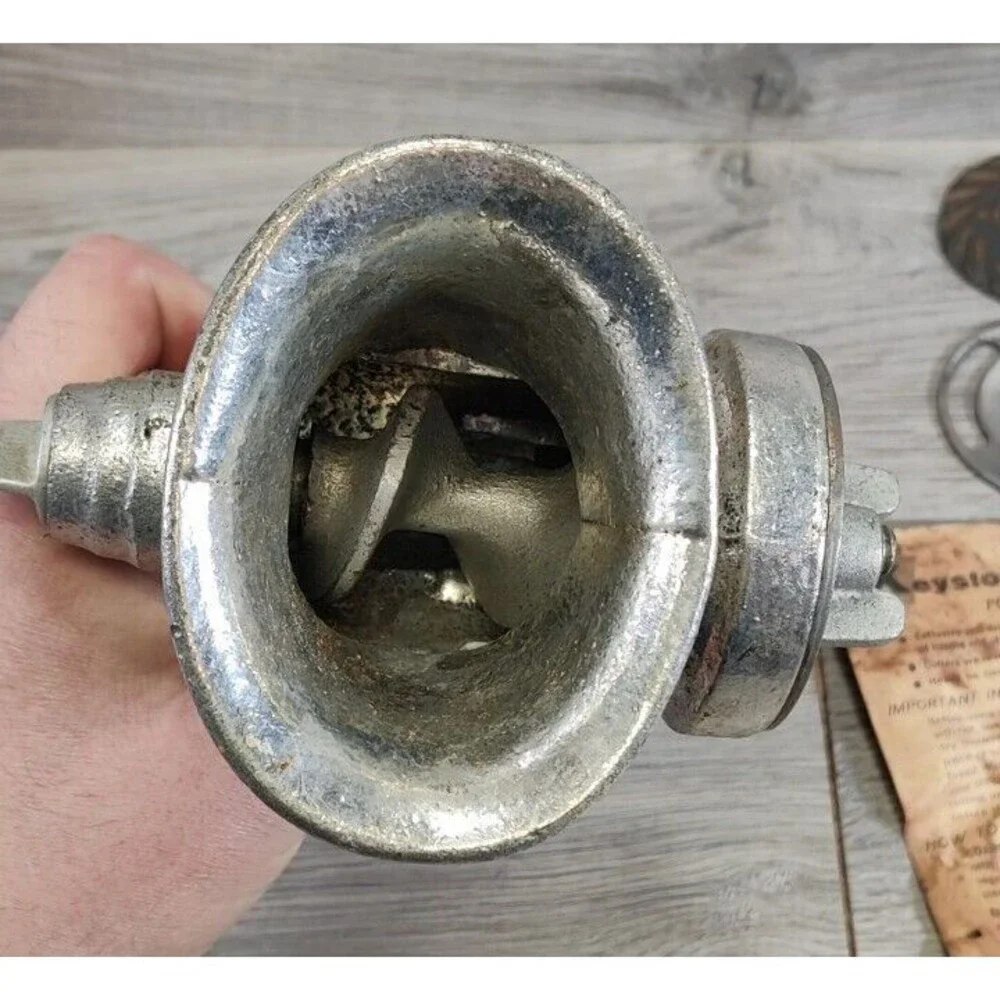 Vintage Keystone Food and Meat Chopper, Keyco Products, Inc., No. 1-0 in Box-USA